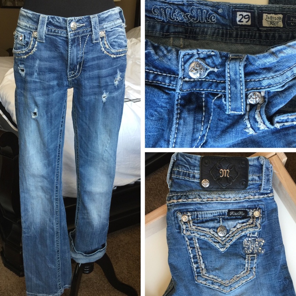Miss Me Boot Cut Jeans